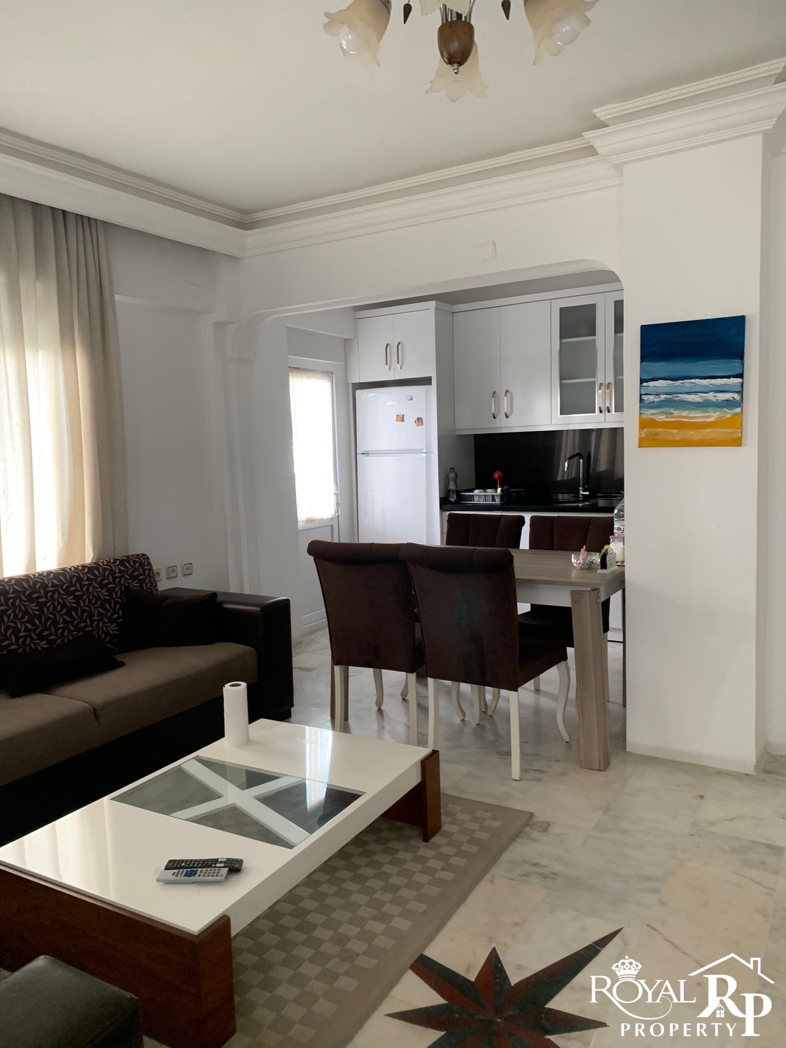 OBA  MAH. KİRALIK DAİRE 2+1 EŞYALI DENİZE 200 M2 